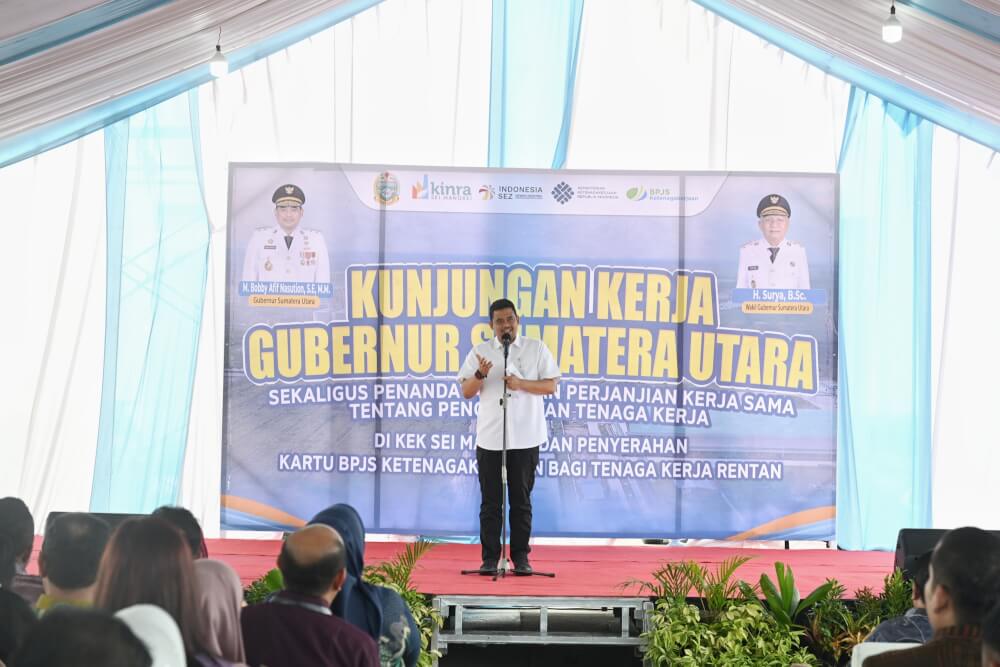 Gubsu_Penyerahan Simbolis BPJS Ketenagakerjaan se Sumut 4