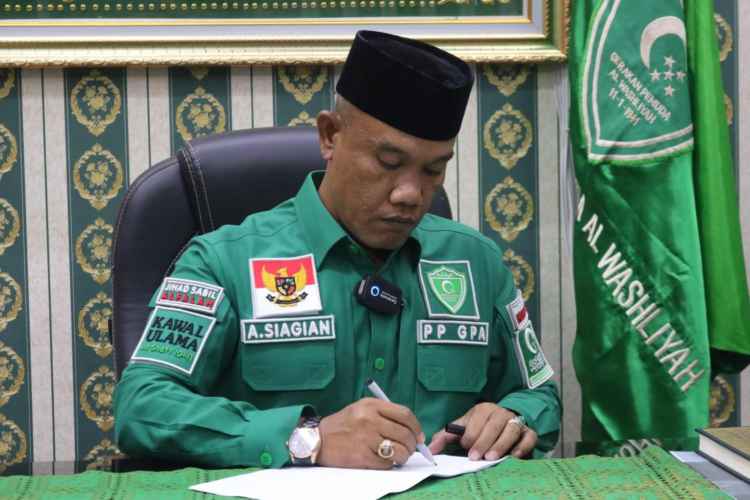 Ketua Umum Pimpinan Pusat Gerakan Pemuda Al Washliyah (PP-GPA), Aminullah Siagian